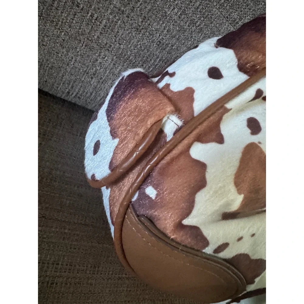 Viral Juicy Couture‎ Cow Light Brown Satchel Shoulder Bag NWT